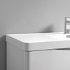 Fresca Tuscany 36" Glossy White Wall Hung Modern Bathroom Vanity W/ Medicine Cabinet - FVN9036WH