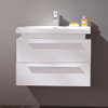 Fresca Medio 32" White Modern Bathroom Cabinet W/ Vessel Sink - FCB8080WH-I