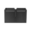 Fresca Vista 30" Black Wall Hung Modern Bathroom Cabinet - FCB8089BW