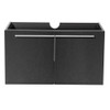 Fresca Vista 36" Black Modern Bathroom Cabinet - FCB8090BW