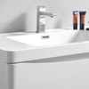 Fresca Tuscany 32" Glossy White Free Standing Modern Bathroom Vanity W/ Medicine Cabinet - FVN9132WH