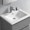 Fresca Lazzaro 24" Gray Free Standing Modern Bathroom Vanity W/ Medicine Cabinet - FVN9324GR