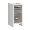 Fresca Allier Rio 16" Ash Gray Modern Bathroom Cabinet - FCB8118HA