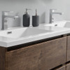 Fresca Lazzaro 60" Rosewood Free Standing Double Sink Modern Bathroom Vanity W/ Medicine Cabinet - FVN93-3030RW-D