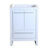 Fresca Allier 24" White Modern Bathroom Cabinet - FCB8125WH