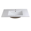 Fresca Torino 36" White Integrated Sink / Countertop - FVS6236WH