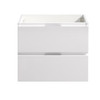 Fresca Valencia 24" Glossy White Wall Hung Modern Bathroom Cabinet - FCB8324WH