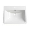 Fresca Milano 26" White Integrated Sink / Countertop - FVS8525WH