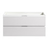 Fresca Valencia 40" Glossy White Wall Hung Modern Bathroom Cabinet - FCB8342WH