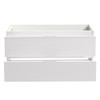 Fresca Valencia 40" Glossy White Wall Hung Modern Bathroom Cabinet - FCB8342WH