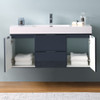 Fresca Valencia 48" Dark Slate Gray Wall Hung Modern Bathroom Vanity - FCB8348GG-I