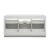Fresca Valencia 60" Glossy White Free Standing Single Sink Modern Bathroom Cabinet - FCB8460WH