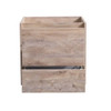Fresca Catania 24" Rustic Natural Wood Wall Hung Modern Bathroom Cabinet - FCB9224RNW