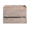 Fresca Catania 36" Rustic Natural Wood Wall Hung Modern Bathroom Cabinet - FCB9236RNW