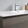 Fresca Lazzaro 48" Gray Wood Free Standing Modern Bathroom Cabinet W/ Integrated Sink - FCB9348MGO-I