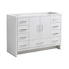 Fresca Imperia 48" Glossy White Free Standing Modern Bathroom Cabinet - FCB9448WH