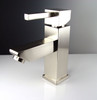 Fresca Versa Single Hole Mount Bathroom Vanity Faucet - Brushed Nickel - FFT1030BN