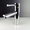 Fresca Tartaro Single Hole Mount Bathroom Vanity Faucet - Chrome - FFT1040CH