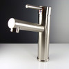 Fresca Savio Single Hole Mount Bathroom Vanity Faucet - Brushed Nickel - FFT1046BN