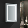 Fresca Spazio 24" Wide X 36" Tall Bathroom Medicine Cabinet W/ Led Lighting & Defogger - FMC022436-R