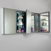 Fresca 60" Wide X 26" Tall Bathroom Medicine Cabinet W/ Mirrors - FMC8019