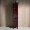 Fresca Oxford Mahogany Tall Bathroom Linen Cabinet - FST2060MH