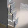 Fresca Torino Gray Tall Bathroom Linen Side Cabinet - FST6260GR