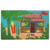 Liora Manne Natura 2036/44 Tiki Hut Multi Machine Made Rectangle 18"x30"