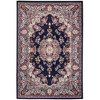 Liora Manne Meteor 1195/33 Kermin Navy Wilton Woven Area Rugs