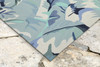 Liora Manne Capri 1668/03 Palm Leaf Blue Hand Tufted Area Rugs
