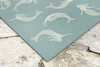 Liora Manne Capri 1674/04 Mermaids Aqua Hand Tufted Area Rugs