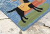 Liora Manne Frontporch 1881/04 Surfboard Dogs Ocean Hand Tufted Area Rugs