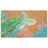 Liora Manne Natura 2038/12 Seaturtle Natural Machine Made Mats