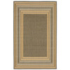 Liora Manne Terrace 2761/82 Etched Border Slate Wilton Woven Area Rugs