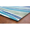 Liora Manne Visions III 3126/04 Wave Ocean Handmade Area Rugs