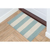 Liora Manne Sorrento 6302/93 Rugby Stripe Water Hand Woven Area Rugs