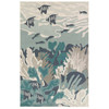 Liora Manne Riviera 7652/04 Ocean Teal Wilton Woven Area Rugs