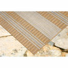Liora Manne Carmel 8435/12 Stripe Sand Wilton Woven Area Rugs