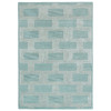 Liora Manne Roma 9304/04 Boxes Aqua Hand Tufted Area Rugs