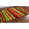 Liora Manne Seville 9625/24 Mosaic Stripe Fiesta Hand Tufted Area Rugs