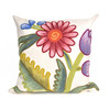 Liora Manne Visions III 4093/44 Gypsy Flower Multi Handmade Pillows