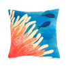 Liora Manne Visions III 4211/17 Reef & Fish Coral Handmade Pillows