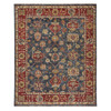 Capel Charleigh-Peshawar Blue Red 1209_470 Hand Knotted Rugs