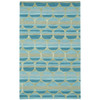 Capel Kevin O'Brien Bucine Blue 9196_475 Hand Tufted Rugs - 5' X 8' Rectangle