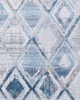Dynamic Mosaic Machine-made 1666 Cream/grey/blue Area Rugs