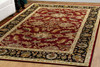 Dynamic Yazd Machine-made 1744 Red Area Rugs