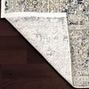 Dynamic Nirvana Machine-made 1950 Ivory/grey Area Rugs