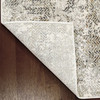 Dynamic Quartz Machine-made 27061 Ivory/grey Area Rugs