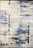 Dynamic Infinity Machine-made 32114 Ivory/blue Area Rugs