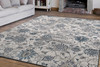 Dynamic Astoria Machine-made 3375 Cream/blue Area Rugs